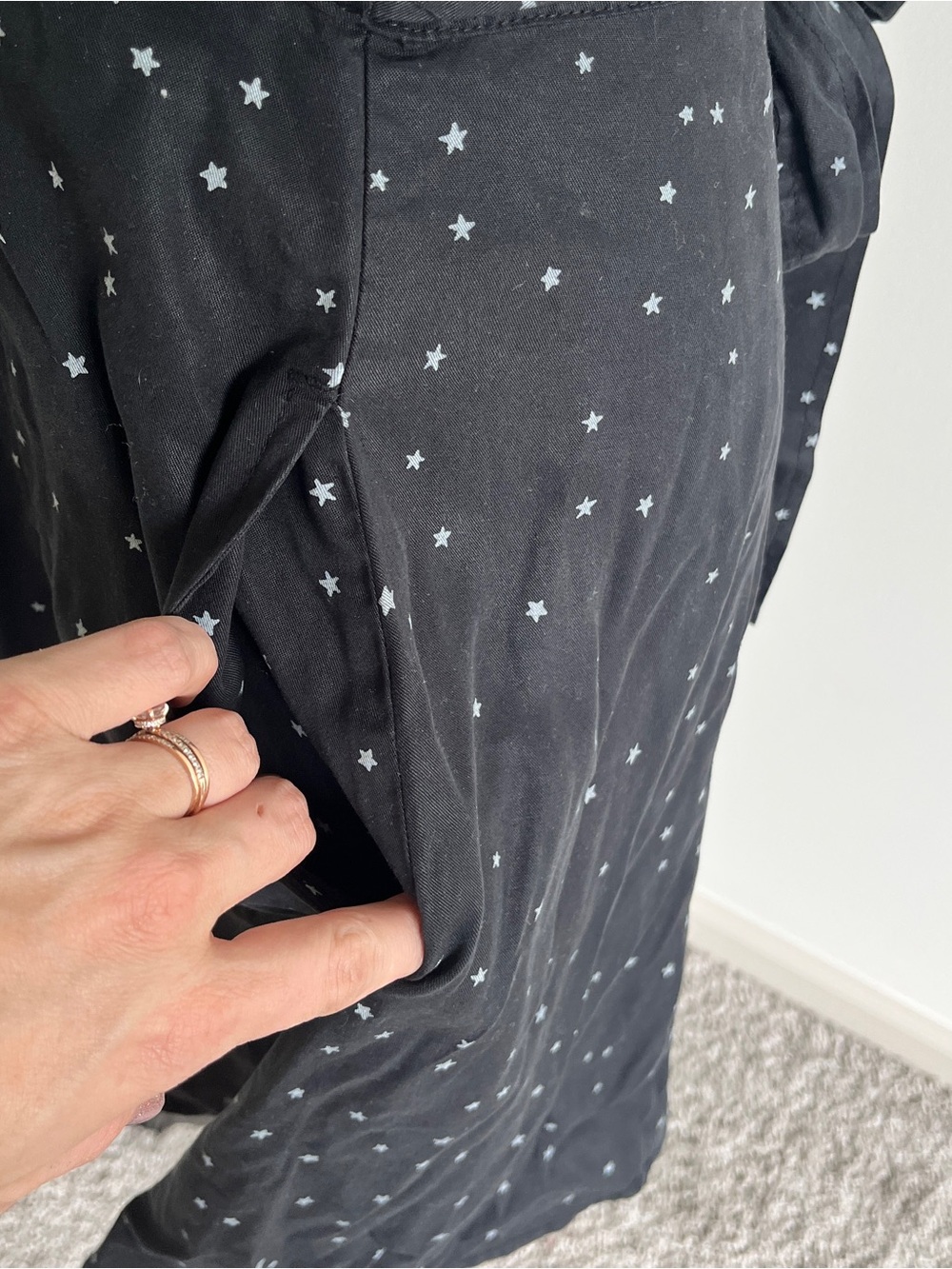Marine Layer Camila Eclipse Star Print Mini Dress Sz S Lyocell - Picture 8 of 11